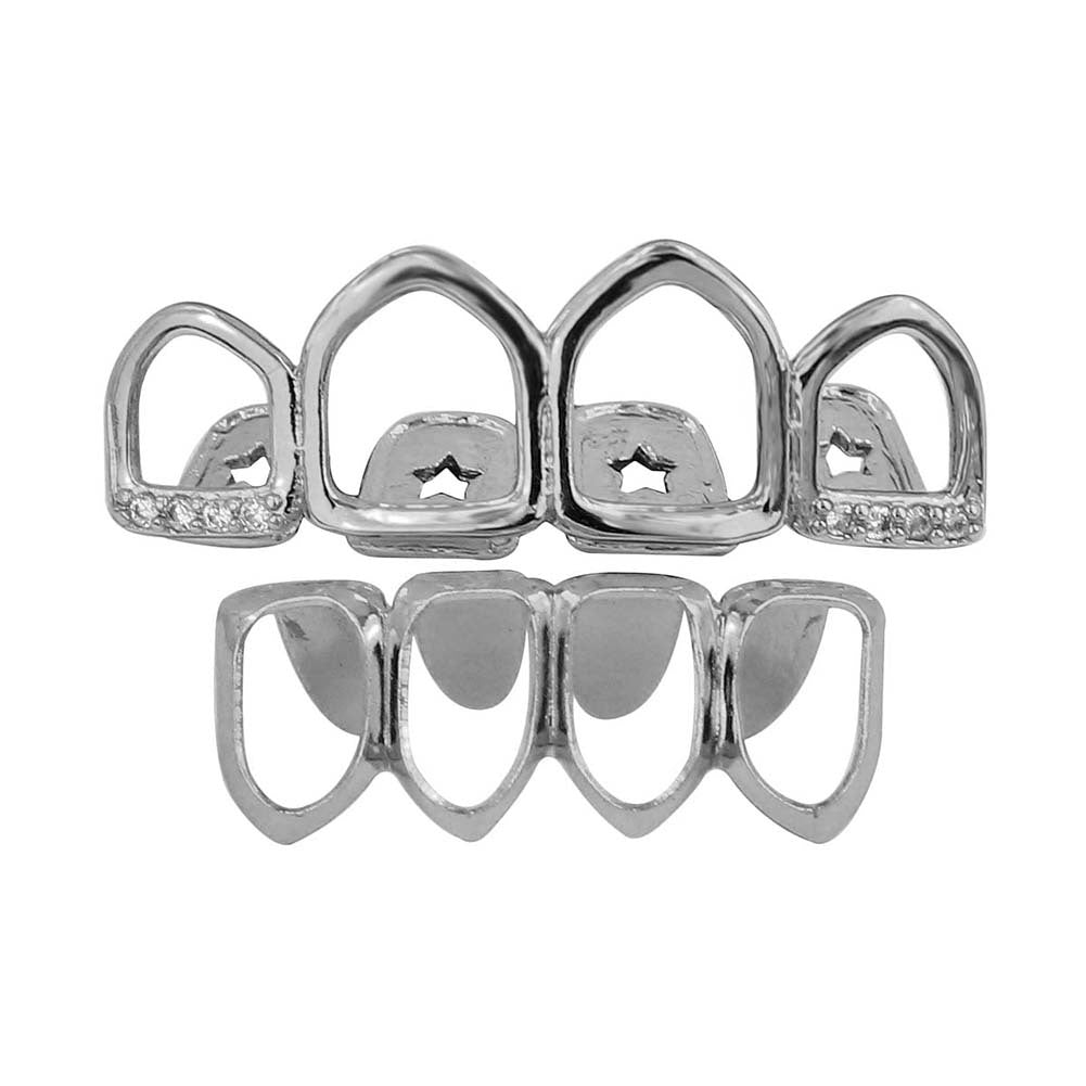 PREMADE GRILLZ - SCARLET LETTER SET
