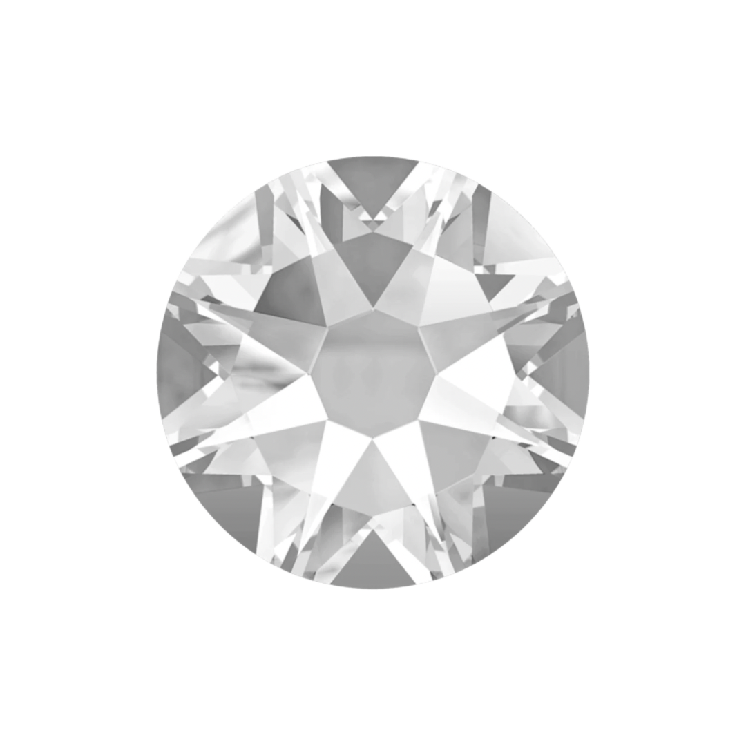 CLEAR - SWAROVSKI ROUND TOOTH GEMS