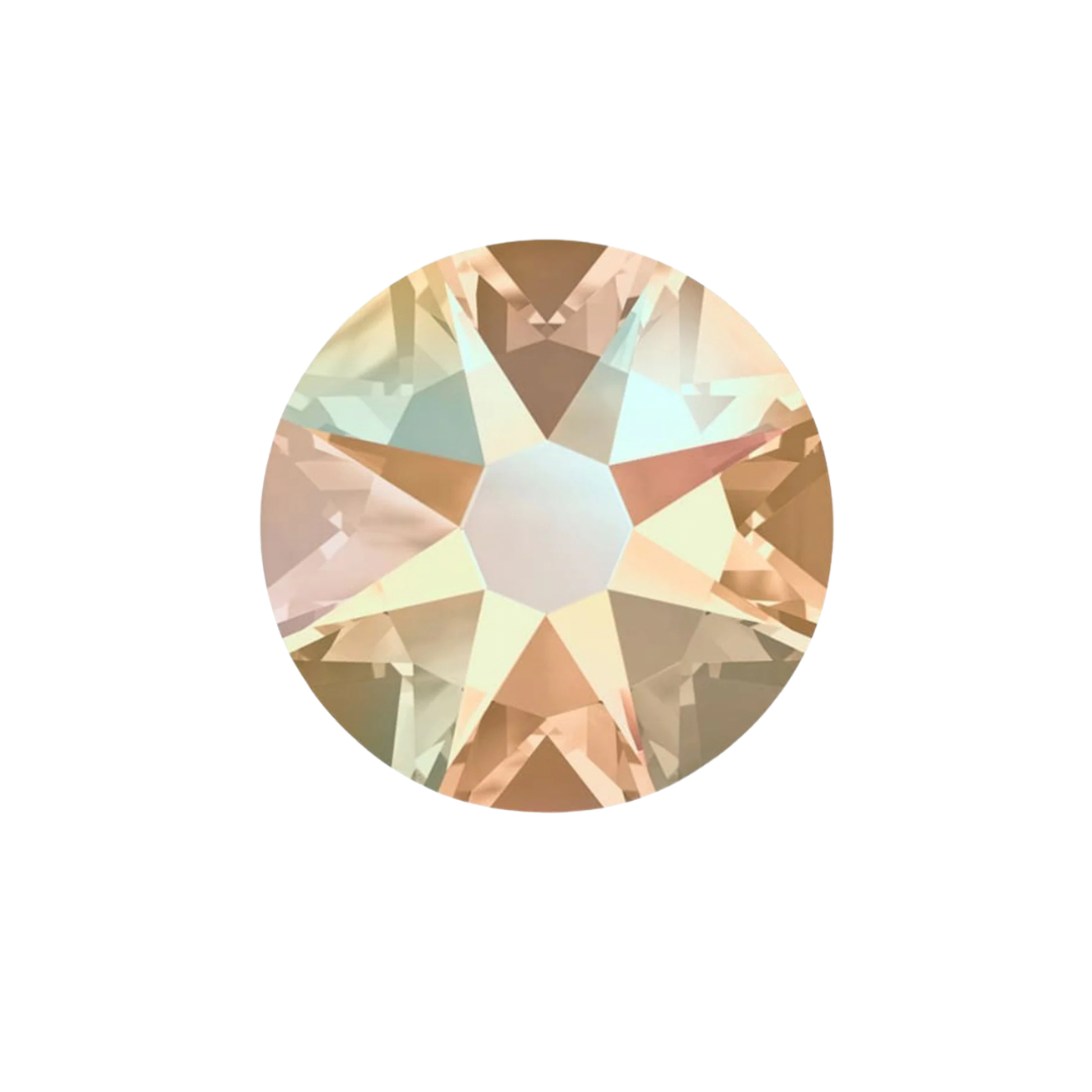 SILK SHIM - SWAROVSKI ROUND TOOTH GEMS