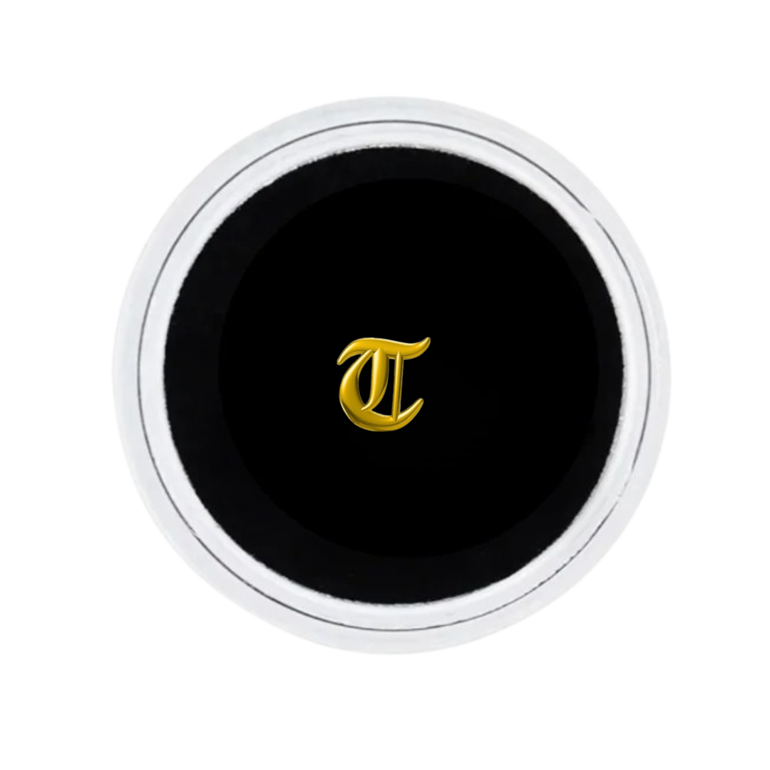 18K GOLD LETTER TOOTH GEMS