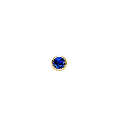 18K GOLD BIRTHSTONE TOOTH GEMS