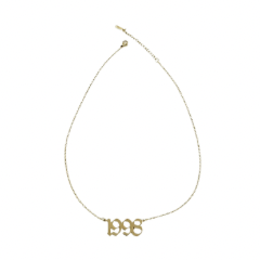 BIRTH YEAR NECKLACE