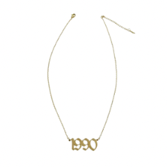 BIRTH YEAR NECKLACE