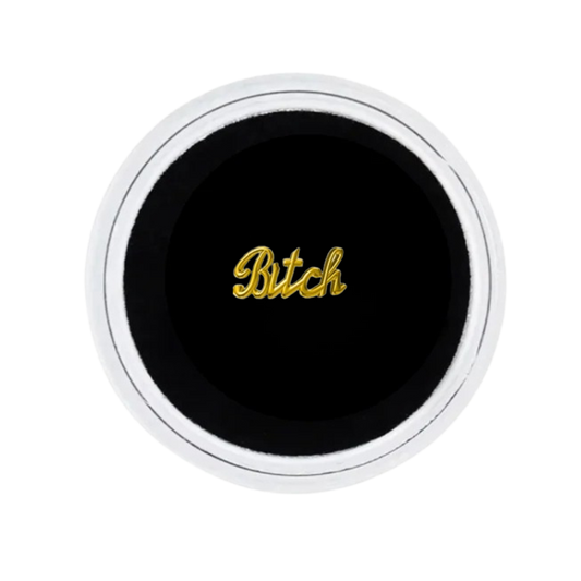 18K GOLD TOOTH GEM WORD BITCH