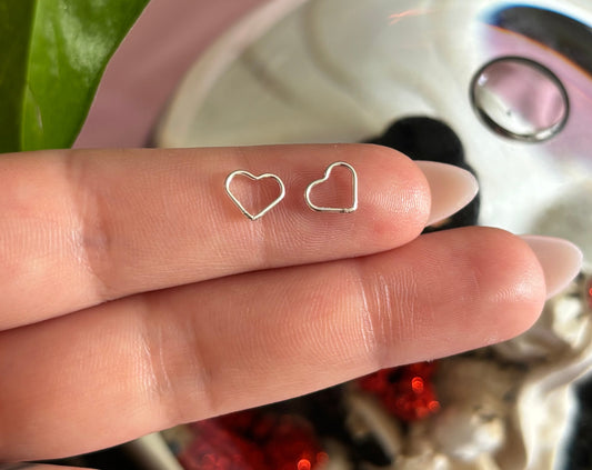 MINI HEART CONNECTORS 7.3MM - PERMANENT JEWELRY