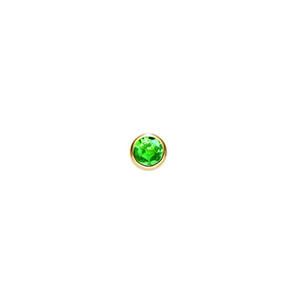 18K GOLD BIRTHSTONE TOOTH GEMS