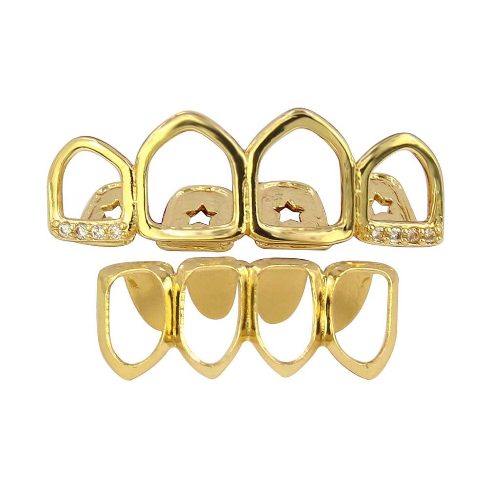PREMADE GRILLZ - SCARLET LETTER SET