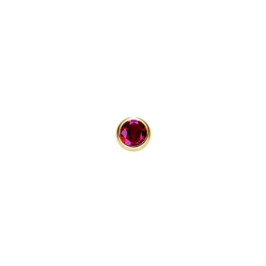 18K GOLD BIRTHSTONE TOOTH GEMS