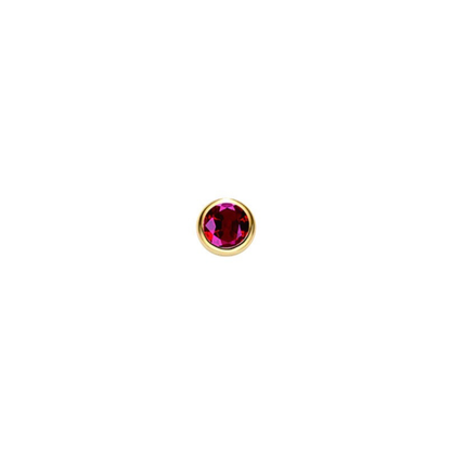 18K GOLD BIRTHSTONE TOOTH GEMS