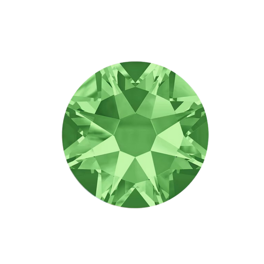 PERIDOT - SWAROVSKI ROUND TOOTH GEMS