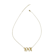 BIRTH YEAR NECKLACE