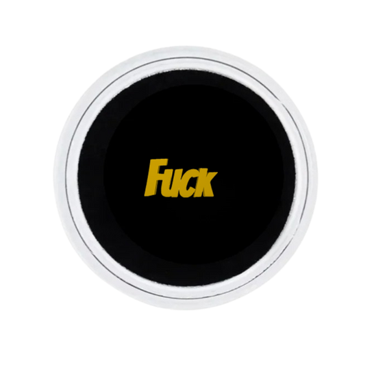 18K GOLD TOOTH GEM WORD FUCK