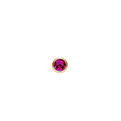 18K GOLD BIRTHSTONE TOOTH GEMS