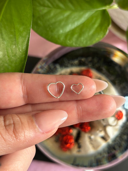 MINI HEART CONNECTORS 7.3MM - PERMANENT JEWELRY