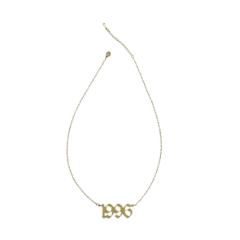 BIRTH YEAR NECKLACE