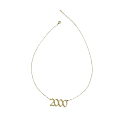 BIRTH YEAR NECKLACE