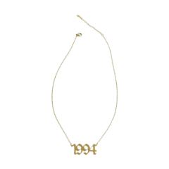 BIRTH YEAR NECKLACE