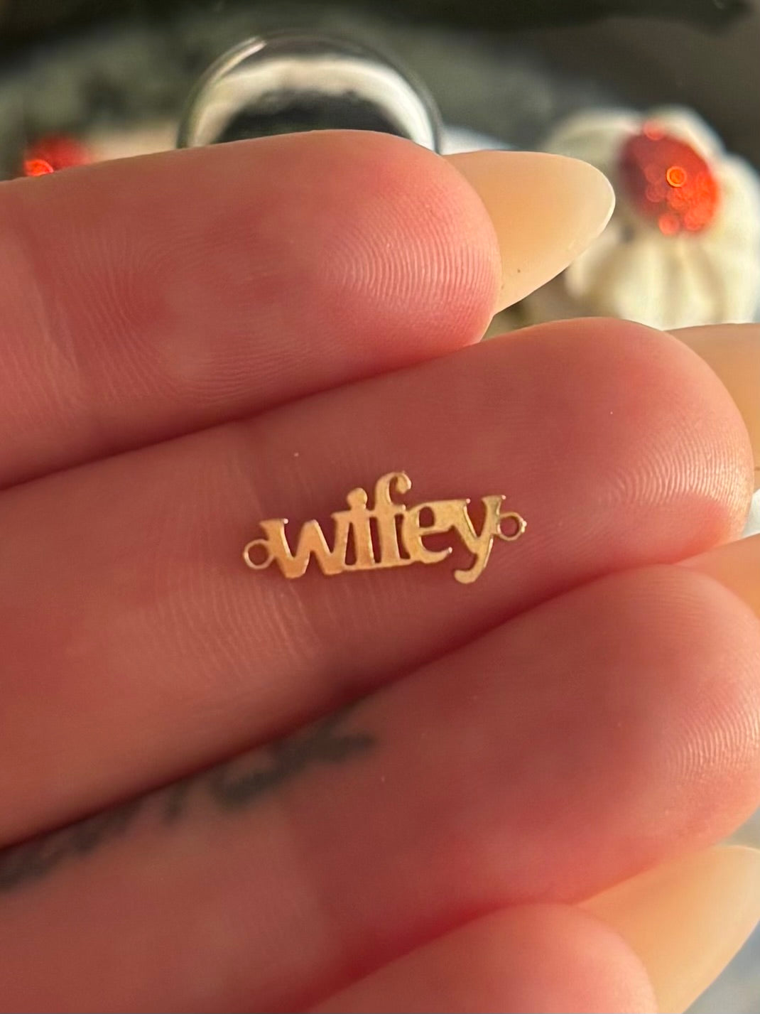 WIFEY CONNECTOR - PERMANENT JEWELRY