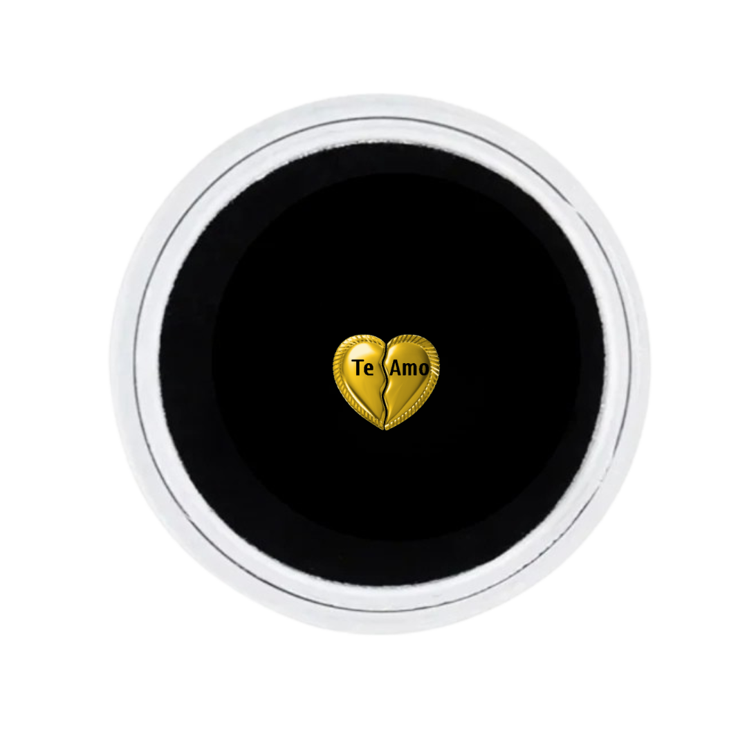 18K GOLD TOOTH GEM “TE AMO” 2 PIECE SET