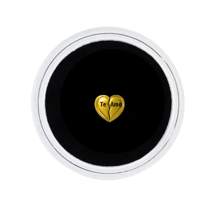 18K GOLD TOOTH GEM “TE AMO” 2 PIECE SET