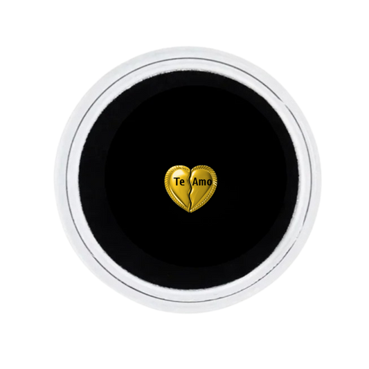 18K GOLD TOOTH GEM “TE AMO” 2 PIECE SET