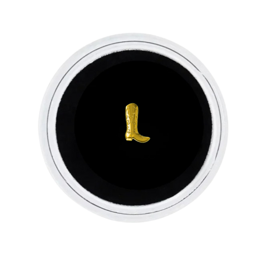18K GOLD TOOTH GEM COWBOY BOOT