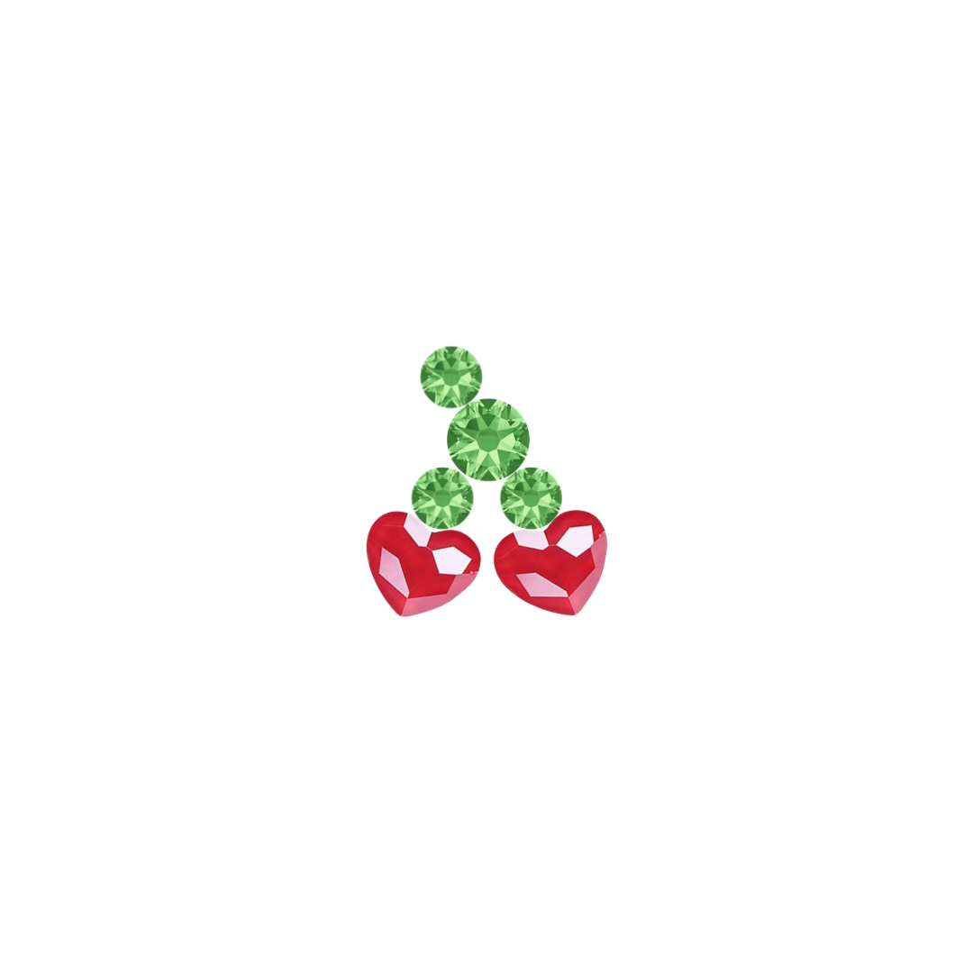 HEART CHERRY SET