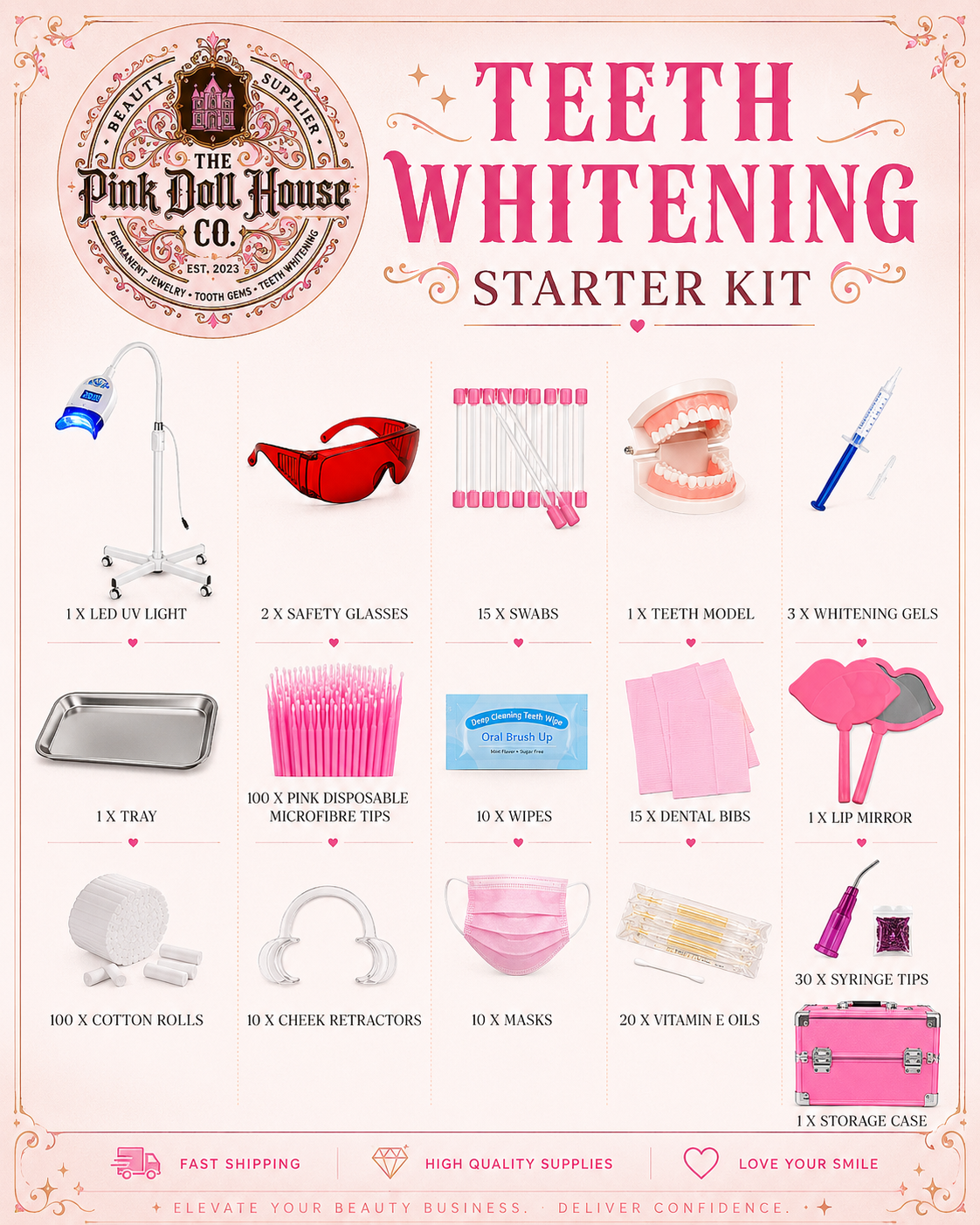 TEETH WHITENING STARTING KIT