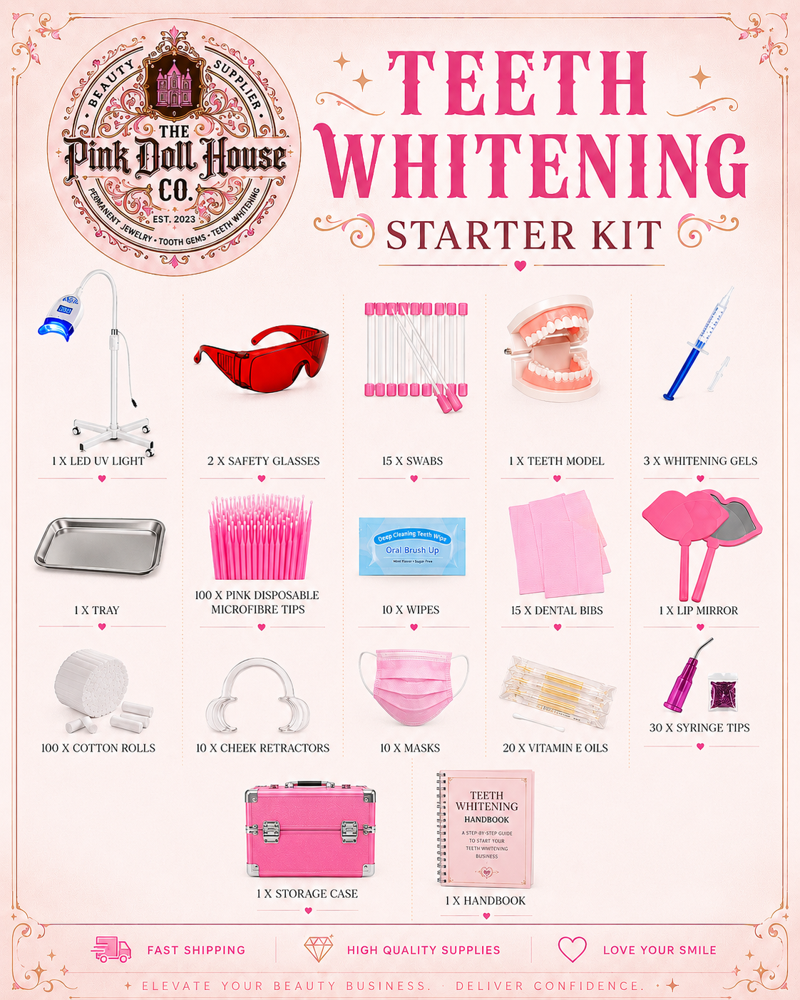 TEETH WHITENING STARTING KIT